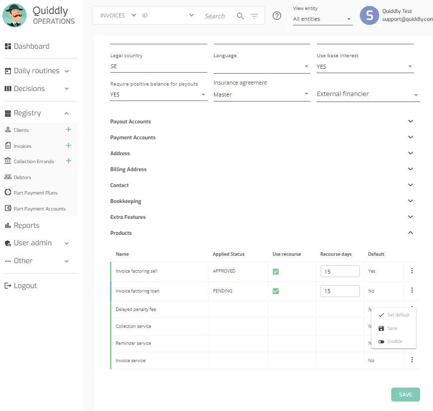 FAQ: INVOICE