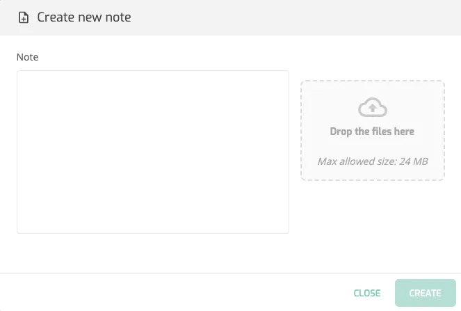 Way of Working – Unplaced Payments: Action 3 — Add Note