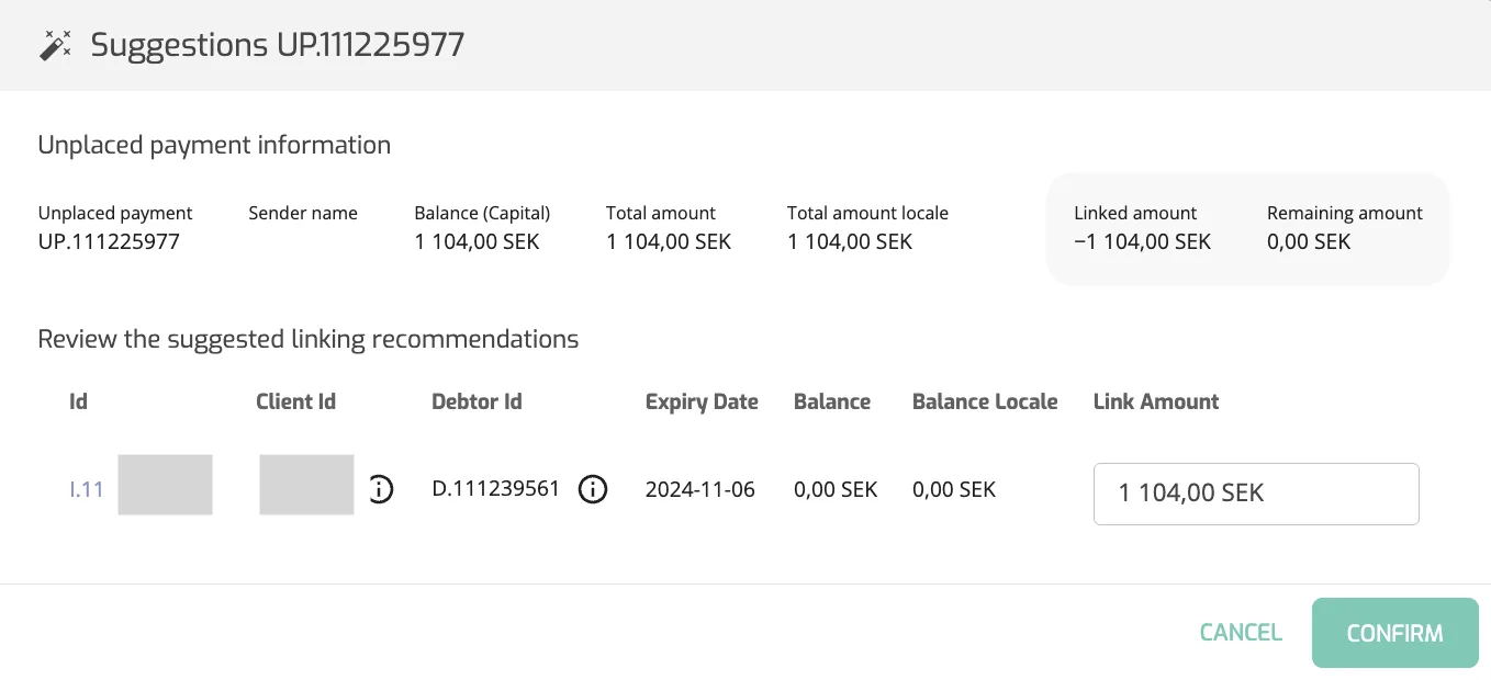 Way of Working – Unplaced Payments: Category 5 — Other & Suggestions
