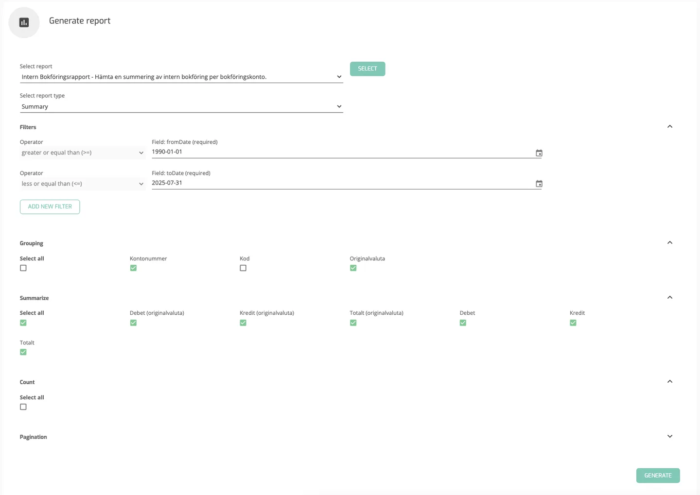 Closing of Accounts: Retrieve General Ledger Balances MANDATORY