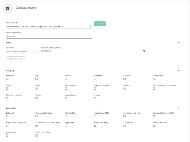 Closing of Accounts: Customer Ledger