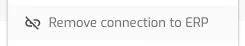 Onboard ERP Integration: Remove Connection by Operator