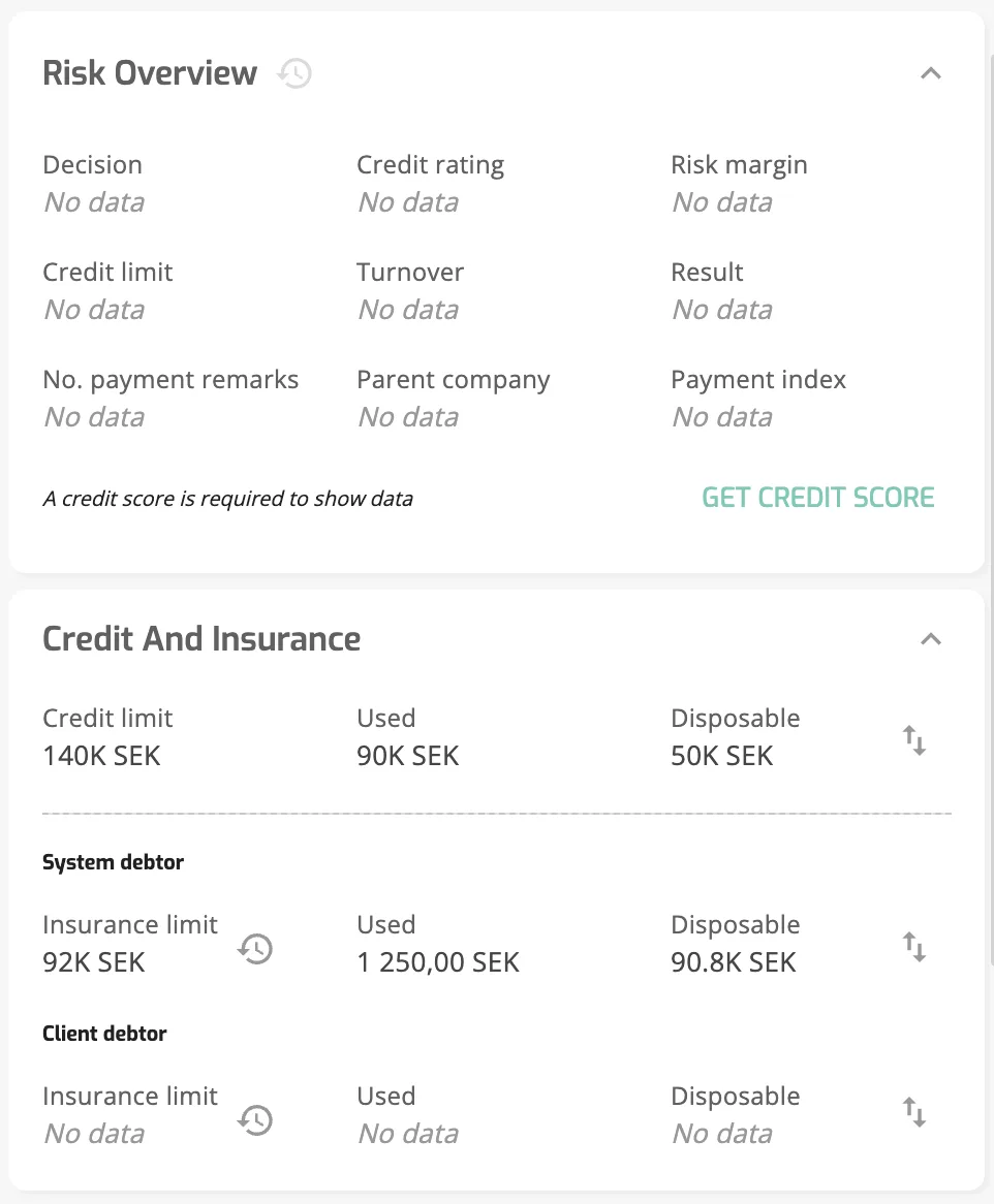 Risk, Credit and Insurance