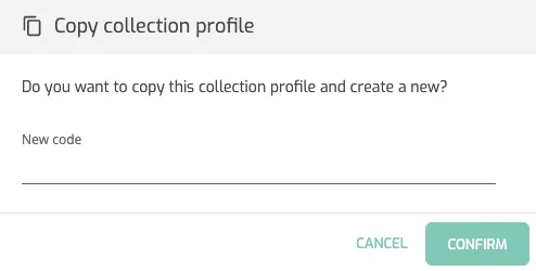 Setup Debt Collection: Copy Into a New Collection Profile