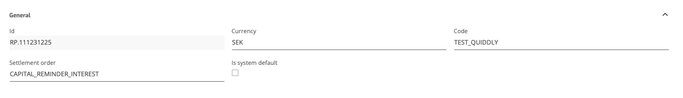 Setup Invoice Profiles: General Settings
