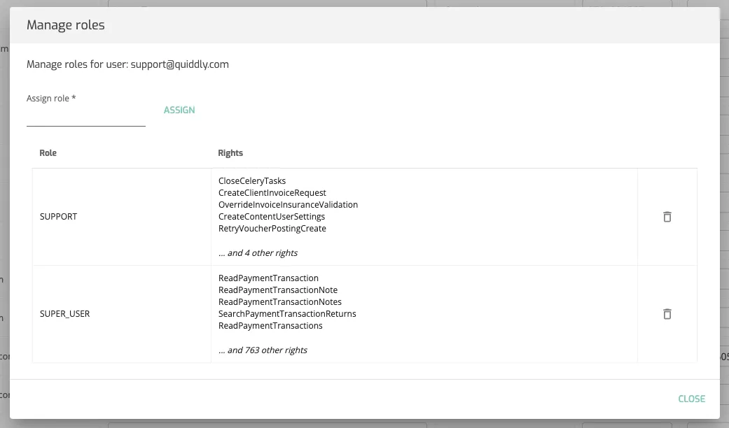 Setup User Administration: Assign Role To User MANDATORY